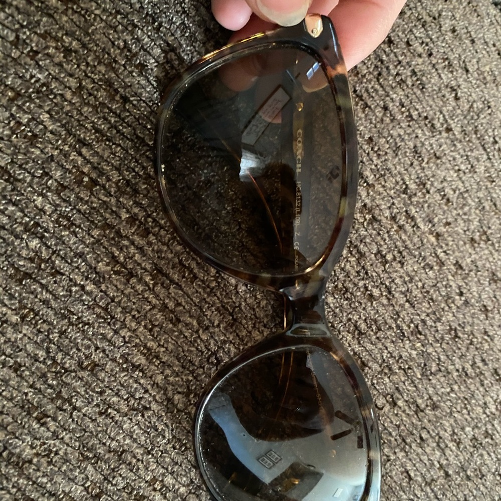 Brown Tortoise Coach Sunglasses
